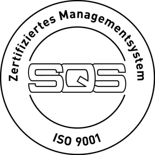 SQS zertifiziertes Managementsystem ISO 9001